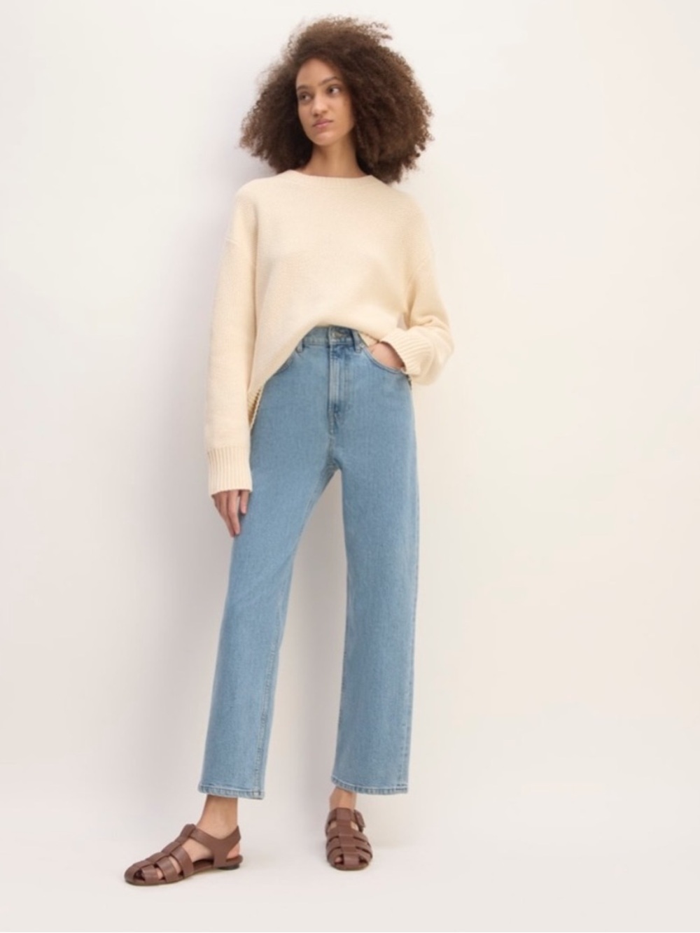 Everlane THE WAY-HIGH JEAN Crop